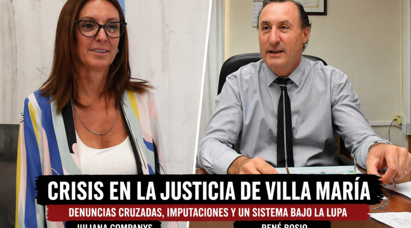 Denuncias cruzadas y una Justicia bajo presión