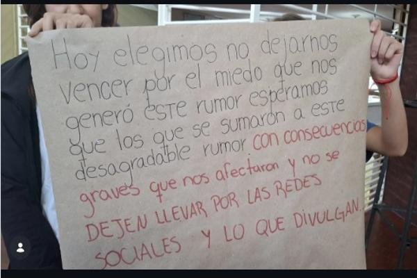 Estudiantes toman la palabra tras la polémica por amenazas en escuelas