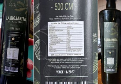 Prohíben la comercialización del aceite de oliva «La Riojanita»