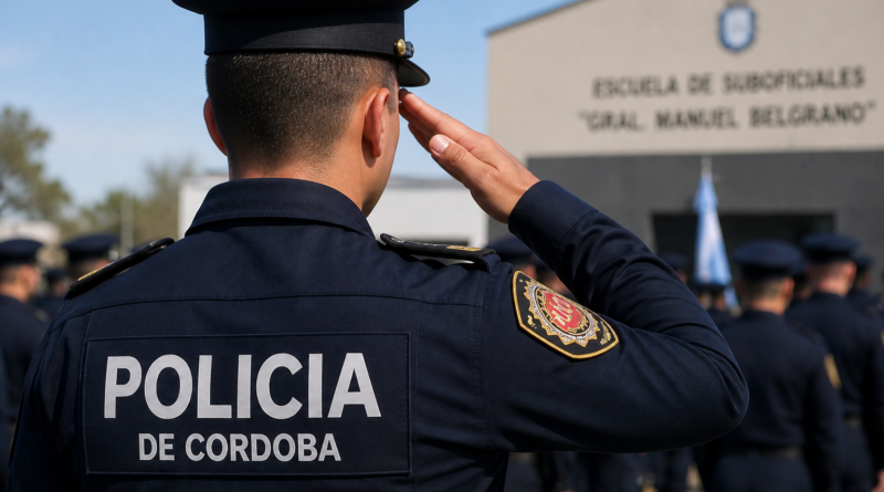 Abren inscripciones para la Escuela de Suboficiales de la Policía de Córdoba