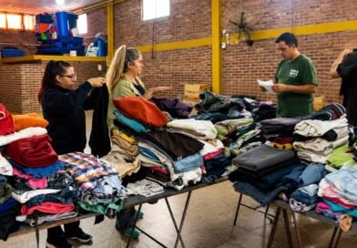 Más de 200 vecinos participaron de la colecta solidaria