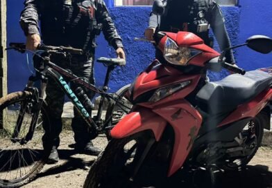 Recuperaron una moto y una bicicleta robadas en un descampado