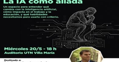 La inteligencia artificial y su impacto, eje de una charla abierta en la UTN