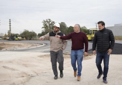 Comenzó la pavimentación del nuevo acceso sur a Villa María