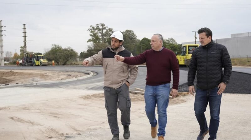 Comenzó la pavimentación del nuevo acceso sur a Villa María
