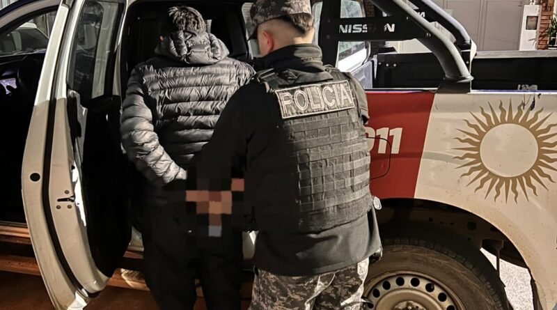 Arrestan a un hombre de 24 años por amenazas en barrio General Paz