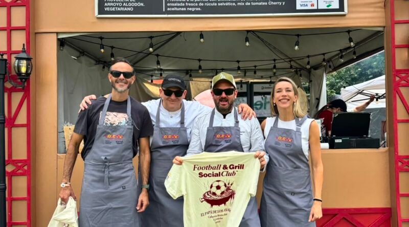 Córdoba llevó los sabores de su gastronomía al festival “El Papá de los Asados”