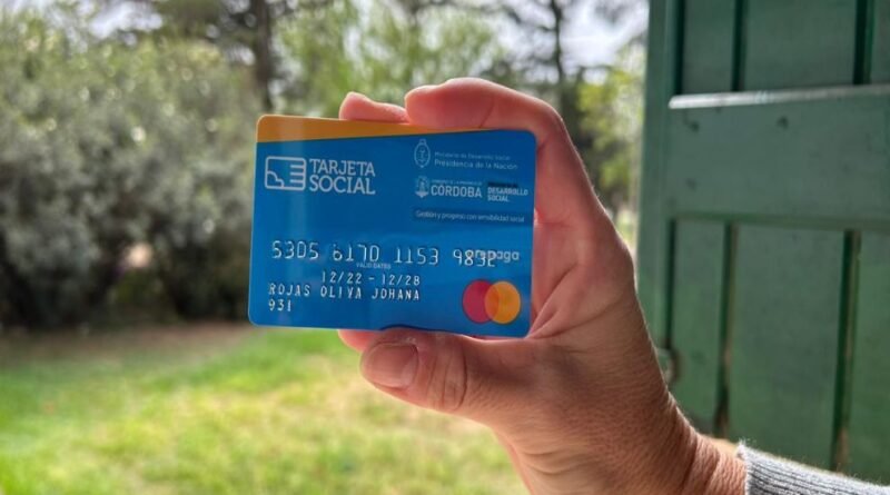 Este lunes 27 se acredita el monto de julio de la Tarjeta Social