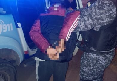 Detuvieron a un joven de 21 años acusado de lesiones, hurto y amenazas