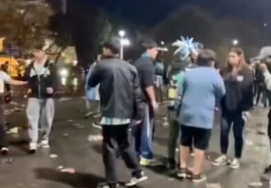 Según la Policía, detuvieron a cinco individuos por disturbios durante los festejos por Argentina