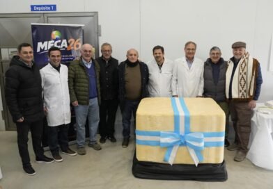 MECA 2026: Presentaron  el Queso Gigante Solidario