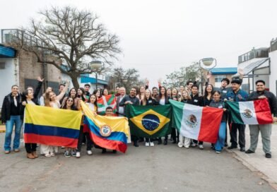 La UNVM abrió sus puertas a una nueva delegación internacional de estudiantes