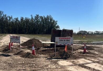 Avanza la obra de cloacas en el área de expansión del PILT