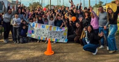 Construir VM celebró el Día del Niño junto a las familias del barrio Nicolás Avellaneda