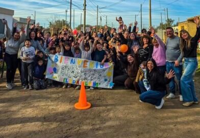Construir VM celebró el Día del Niño junto a las familias del barrio Nicolás Avellaneda