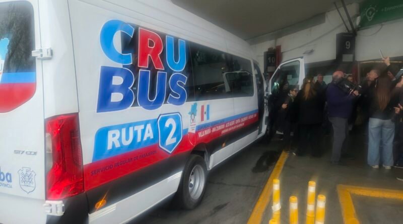 Ruta 2: vuelve el transporte interurbano que conecta Saira con Villa María