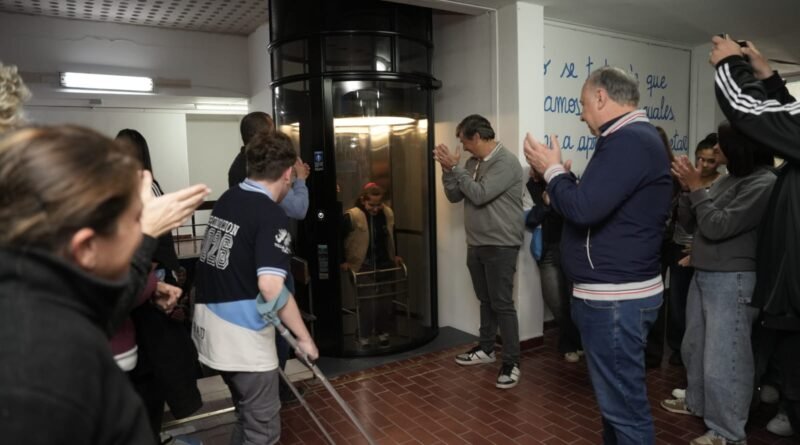 El MAO inauguró su nuevo ascensor y dio un paso clave hacia una escuela más accesible