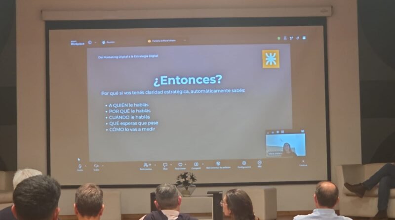 La UTN Villa María realizó una charla sobre marketing digital y estrategia