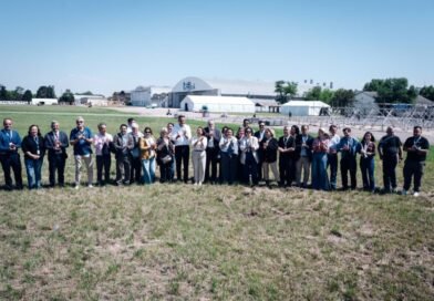 Visita del Papa: avanza el montaje del predio de FADEA, donde se celebrará la misa central